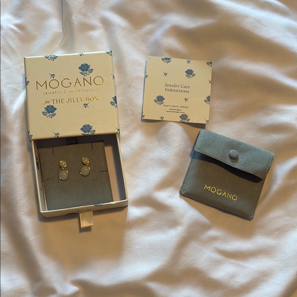 Mogano Jade Jilly Studs from Summer 2025 Jilly Box